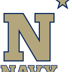 Navy Athletics logo.