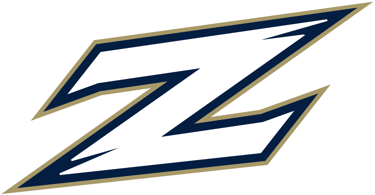 Akron Zips Logo Football Tumblers