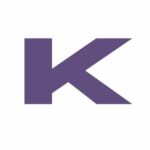 Purple letter K